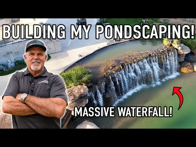 Building The Ultimate Pondscaping in My Backyard! (T66 in Action)